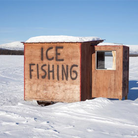 Ice Fishing Shanties & Essential Supplies